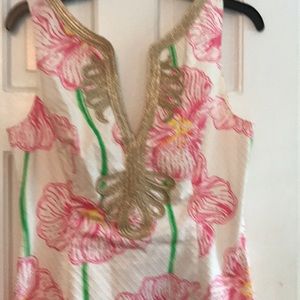 Lilly Pulitzer shift dress.